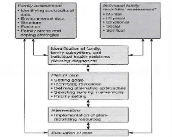 Gambar 2.2 Model Family Centered Nursing (Friedman, et al. 2003) 