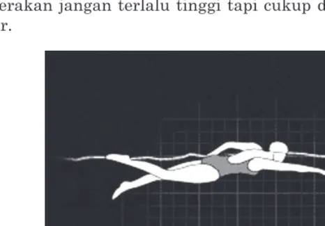 Gambar 6.6 Gerakan kaki gaya bebas