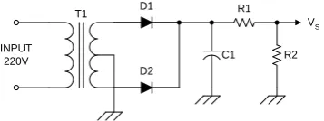 Gambar 1. Rangkaian masukan 