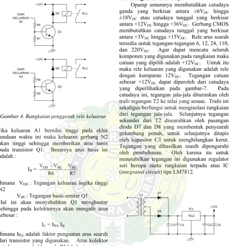 Gambar 5. Rangkaian catudaya 