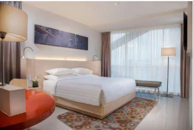 Gambar 2.4 Fairfield Room di Hotel Fairfield by Marriott Surabaya 