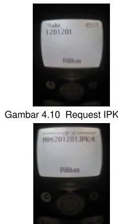 Gambar 4.10  Request IPK 