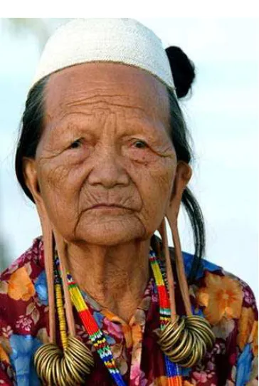PiercingGambar 3.3  Suku Dayak 
