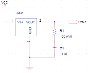 Gambar rangkain LM 35