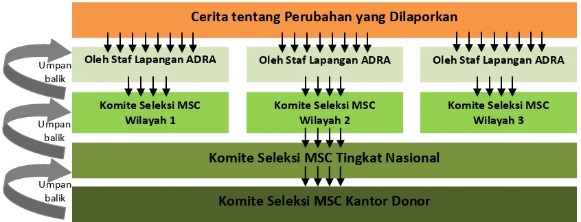 Gambar  1. Proses Seleksi MSC (contoh dari ADRA Laos) 