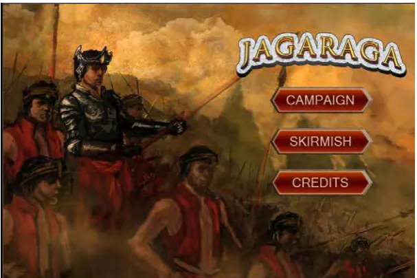 Gambar 4. Antar Muka main menu Jagarga 