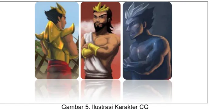 Gambar 5. Ilustrasi Karakter CG 