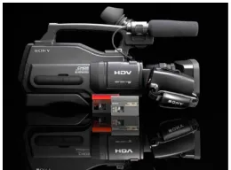 Gambar 1.11 : Kamera HDV Sony