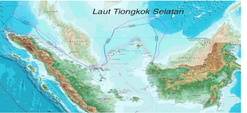 Gambar 1.1 Zona Kedaulatan Republik Indonesia 