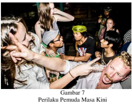 Gambar 7 Perilaku Pemuda Masa Kini 