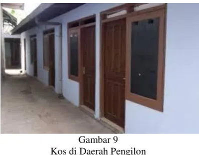 Gambar 9 Kos di Daerah Pengilon 
