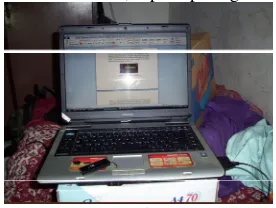 Gambar 3  Laptop sebagai pengganti PC 