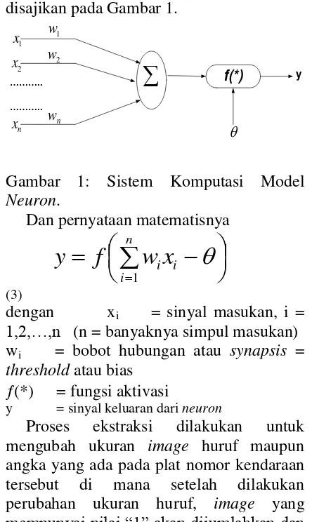 Gambar 1: Sistem Komputasi Model 