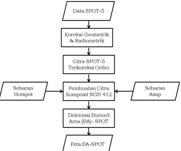 Gambar 2-1: Citra komposit SPOT-5 RGB 412  