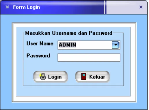 Gambar 4.7 Form Login 