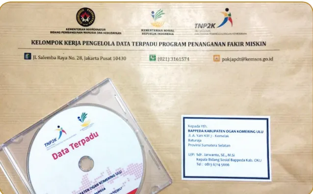 GAMBAR 1. Keping Cakram BDT dan Amplop Pengiriman Data