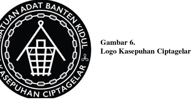 Gambar 6. Logo Kasepuhan Ciptagelar 