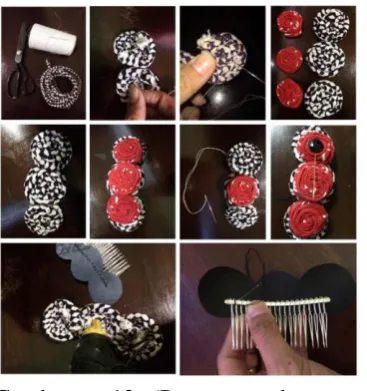 Gambar : 13 (Proses pembuatan produk 3) 