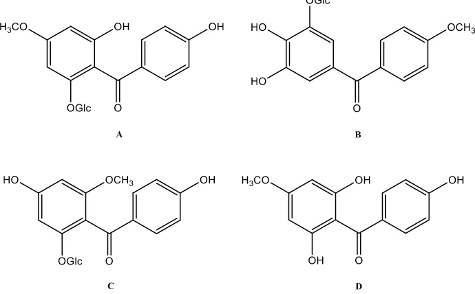 Gambar 2. Struktur  isofalerin A dan isofalerin B 