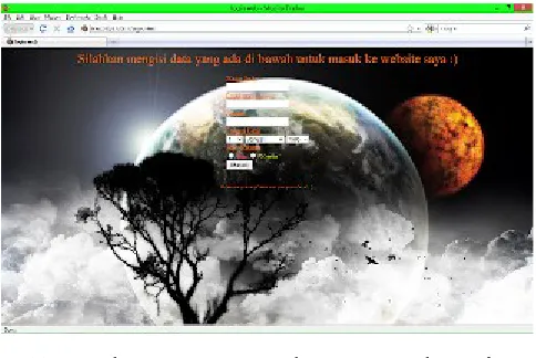 Gambar 9. Halaman login