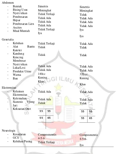 Tabel 4.8 Pemeriksaan Penunjang (Pemeriksaan Darah) An.S dan An.N dengan Bronkopneumonia di ruang Seruni (RSUD JOMBANG) 
