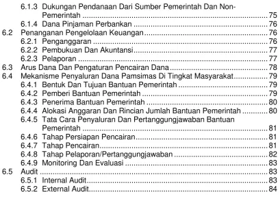Tabel 4.1. Peran Implementing Agency Program Pamsimas .............................................