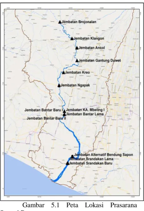 Tabel 5.1 Prasarana Sungai Progo 