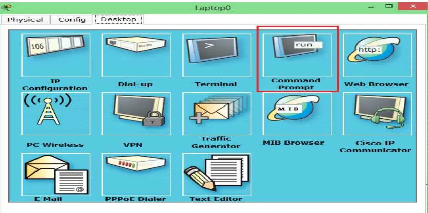 Gambar 44. Setting IP laptop 1 