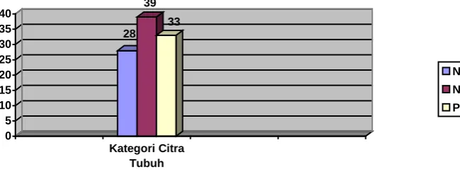 Tabel 6. Hasil Analisa Deskriptif Citra Tubuh  Berdasarkan Dimensi Evaluasi 