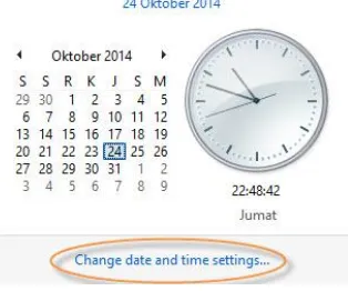 Gambar 2 Change date and time settings 