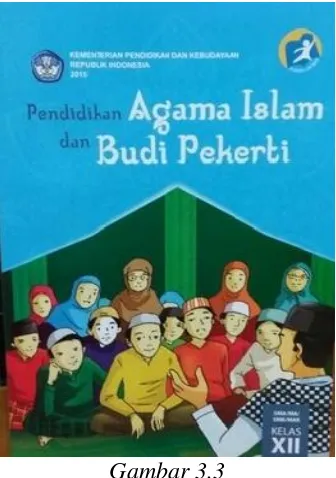 Gambar 3.3  Buku Pendidikan Agama Islam dan Budi Pekerti kelas XII 