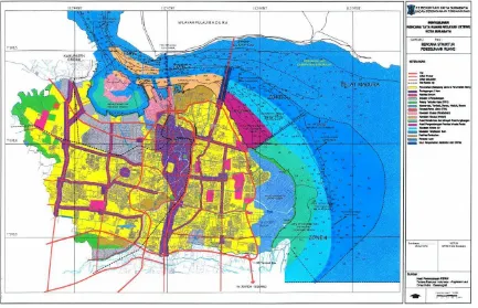 Gambar 2.1 Peta RTRW Kota Surabaya 