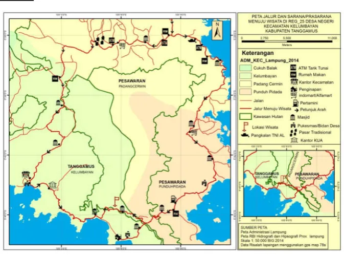 Tabel 4.Aksesbilitas menuju Desa Negeri Kelumbayan.  