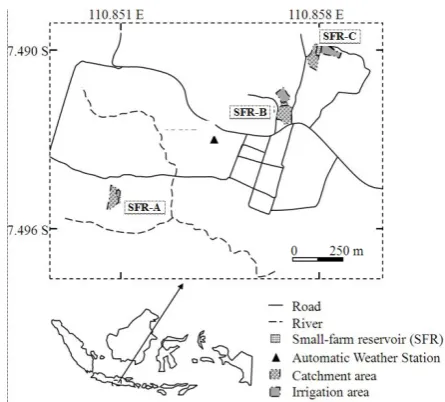 Figure 1: Map of observation site (Ariyanto et al. 2016) 