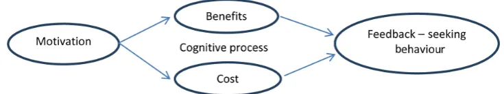 Figure 1. Stages in feedback-seeking process