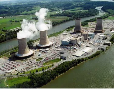 Gambar 5 Pembangkit listrik tenaga nuklir