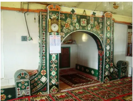 Gambar 2.3.3.2 Mimbar di Masjid Wonogiri