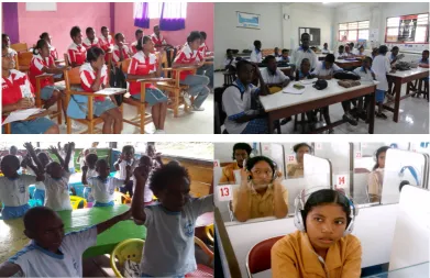 Gambar 1. Ruang Kelas dan Laboratorium Bahasa 