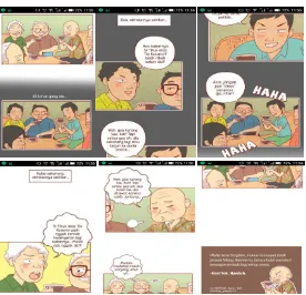 Gambar 13. Sumber:  Webtoonofficial Line  “Ngopi Yuk!” episode 219