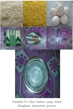 Gambar 9.1 Alat/ bahan  yang  mesti  