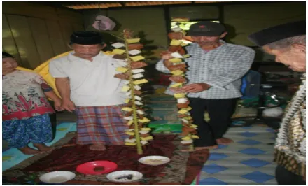 Gambar 12.2. Pembacaan doa oleh sampang