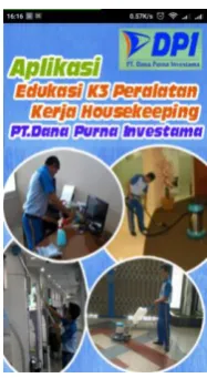 Gambar 4.4 Halaman Menu Persiapan 