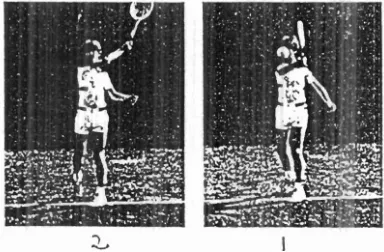 Gambar 3 : Rangkaian Gerakan Fi~lkow /hrough (Sumber : Deutscher Tennis Bund, 1984) 