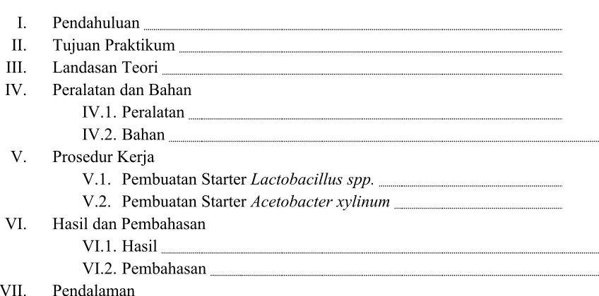 Tabel 1. Hasil Praktikum        