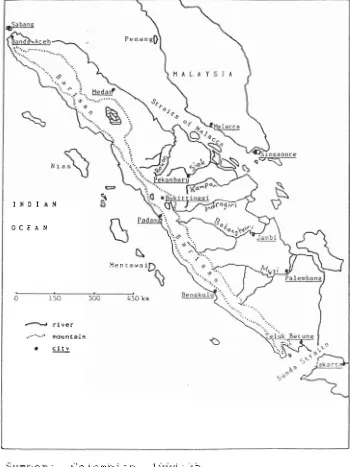 Gambar 2: Peta Sumatra 