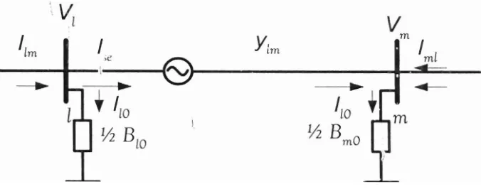 Gambar 1.7. Diagram satu garis saluran transmisi dengan penempatan UPFC 
