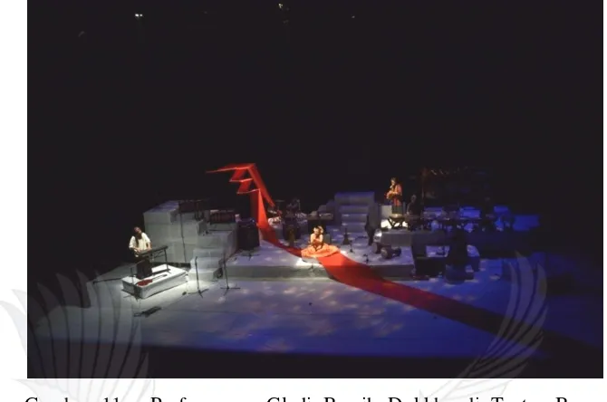 Gambar 11 : Performance Gladi Bersih Dukkha di Teater Besar ISI 