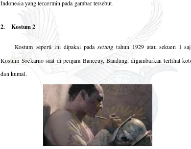 Gambar 19. Kostum Soekarno saat di penjara 