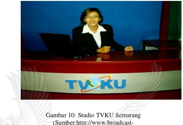 Gambar 10: Studio TVKU Semarang 