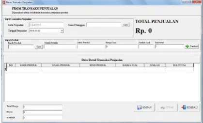 Gambar 4.8 Menu Login 